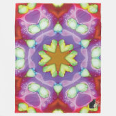 Elysium Kaleidoscope Fleece Blanket (Voorkant)