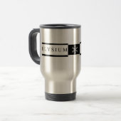 Elysium Media Travel Mug Reisbeker (Voorkant links)