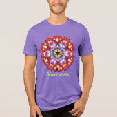 Elysium Namaste Kaleidoscoop T-shirt (Voorkant)