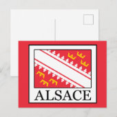 Elzas Briefkaart (Voorkant / Achterkant)