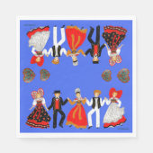 Elzas, Frankrijk Servet (Voorkant)