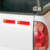 Elzas Lorraine, Franse vlag Bumpersticker (Op Truck)