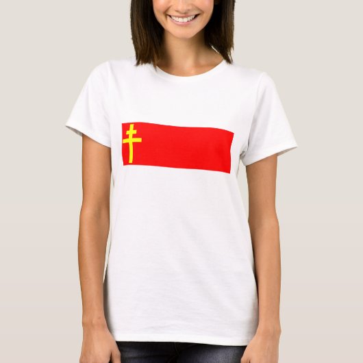 Elzas Lorraine, Franse vlag T-shirt (Voorkant)