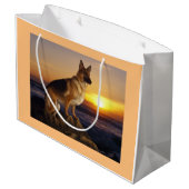 Elzassisch Large Cadeautasje (Achterkant Gekanteld)