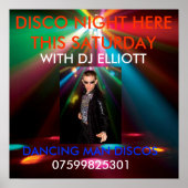 EM_ADJ-EPSILON_FX, d man, DANCING MAN DISCOS, D... Poster (Voorkant)