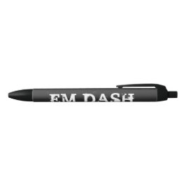 Em Dash Writing Zwarte Inkt Pen