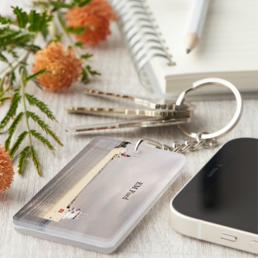 EM Ford rechthoek acrylsleutelketens Sleutelhanger (Voorkant Rechts)