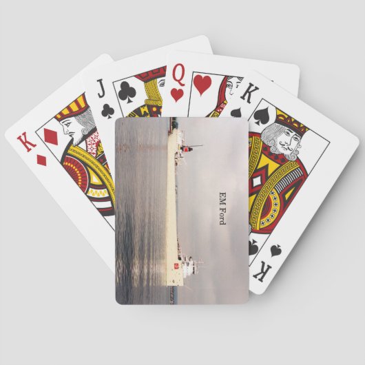 EM Ford-speelkaarten Speelkaarten (Achterkant)