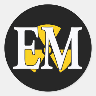 EM Navy Nuke Ronde Sticker