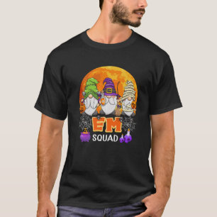 EM Squad Halloween Noodgeneeskunde Gnome Matchi T-shirt