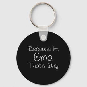 Ema Grappig Gepersonaliseerd Verjaardag Vrouwen Na Sleutelhanger