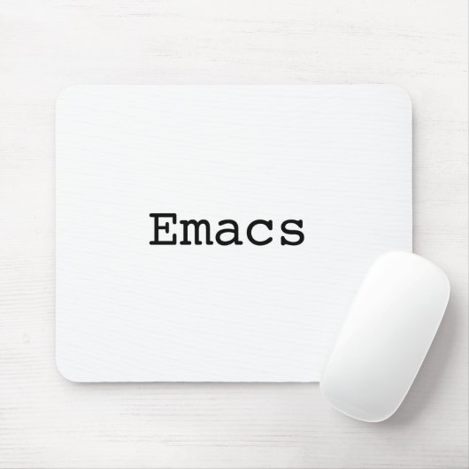 Emacs Muismat (Met muis)