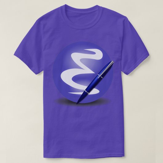 Emacs T-shirt (Design voorkant)