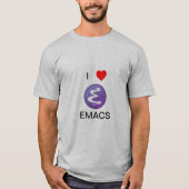 Emacs > vi t-shirt (Voorkant)