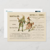 Emaille van Aspinall Briefkaart (Voorkant / Achterkant)