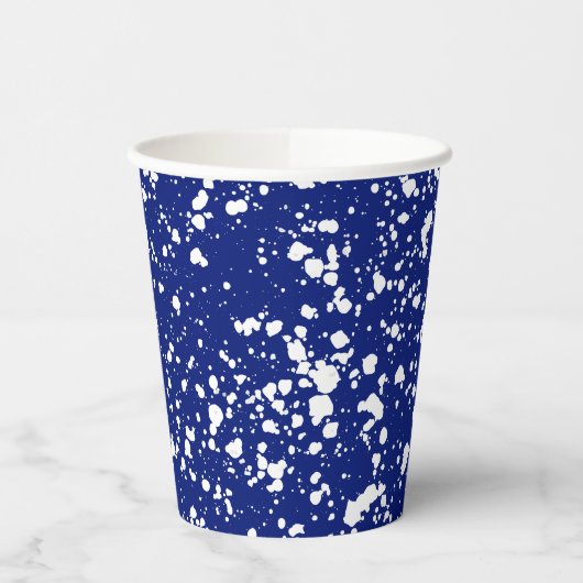 emailware splatter camping cup papieren bekers (Links)