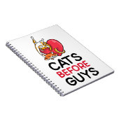 Emancipate Katten voor jongens Notitieboek (Rechterzijde)