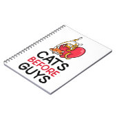 Emancipate Katten voor jongens Notitieboek (Linkerzijde)