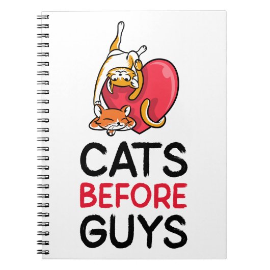 Emancipate Katten voor jongens Notitieboek (Voorkant)