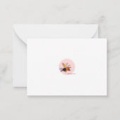 Emancipatie Marx Raccoon Notitiekaartje (Achterkant)