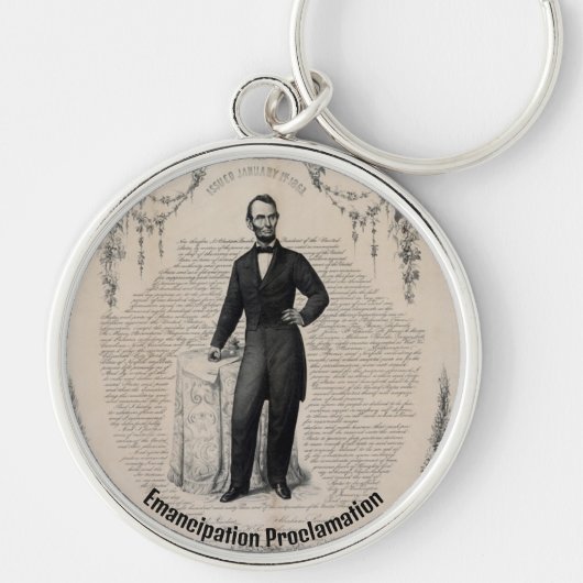 Emancipatie Proclamatie Sleutelhanger (Voorkant)