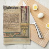 Emancipatie Proclamation Kitchen Towel Theedoek (Quarter Fold)