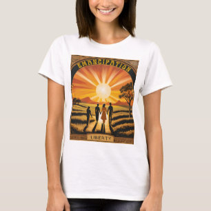 Emancipatie T-shirt – Vier de vrijheid