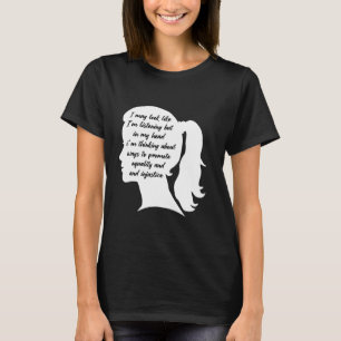 emancipatie van gelijkheid mensenrechten en social t-shirt