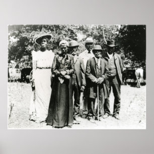 Emancipatiedag Afro-Amerikanen Juneteenth 6/19 Poster