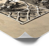 Emancipatieproclamatie Abraham Lincoln Poster (Hoek)