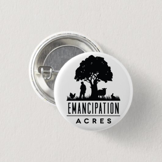 Emancipation Acres Button (Voorkant /achterkant)