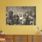 Emancipation Proclamation 1866 Canvas Afdruk (Insitu (Woonkamer))