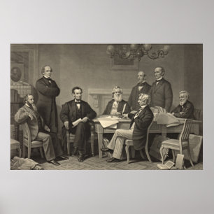Emancipation Proclamation 1866 Poster