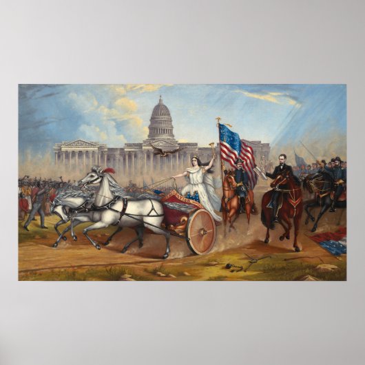 Emancipation Proclamation, A. Lamb Fine Art Poster (Voorkant)