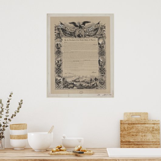 Emancipation Proclamation Poster (Keuken)