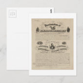 Emancipation Proclamation Reprint van A. Kidder Briefkaart (Voorkant / Achterkant)