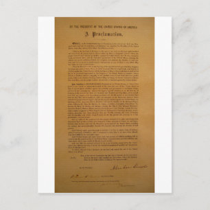 Emancipation Proclamation Type 1864 Briefkaart