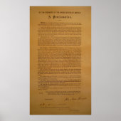Emancipation Proclamation Type 1864 Poster (Voorkant)