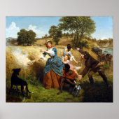 Emanuel Gottlieb Leutze Mrs Schuyler Poster (Voorkant)