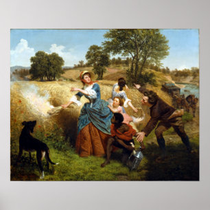 Emanuel Gottlieb Leutze Mrs Schuyler Poster