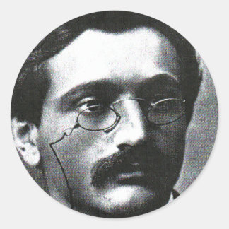 Emanuel Lasker Ronde Sticker
