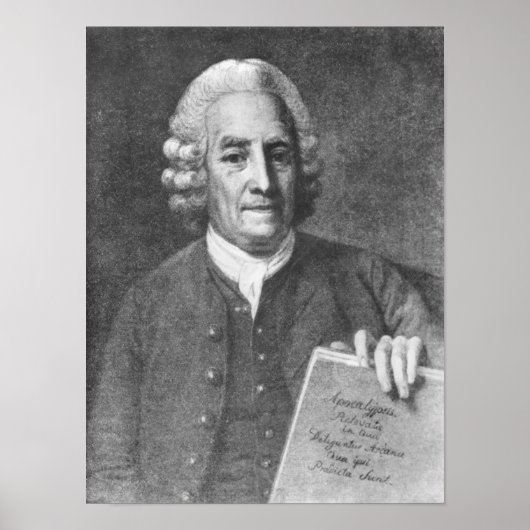 Emanuel Swedenborg Poster (Voorkant)