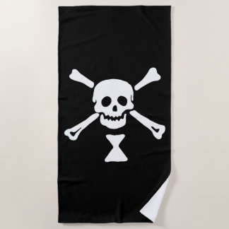 Emanuel Wynne Pirate Flag Jolly Roger Strandlaken