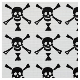 Emanuel Wynne Piratenvlag Jolly Roger Stof