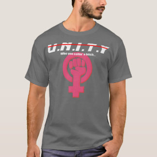 Emanzipatie feminisme feministische vrouwen macht  t-shirt