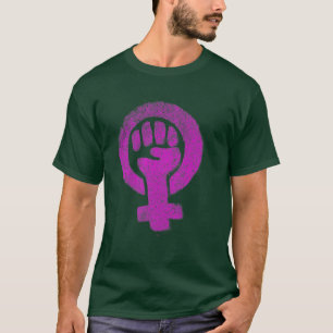 Emanzipatie feminisme feministische vrouwen macht  t-shirt