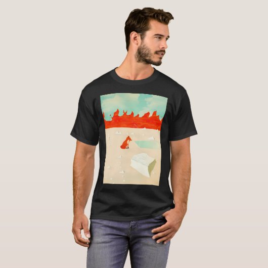 Emarosa - Fox artwork (2010) T-shirt (Voorkant volledig)