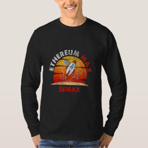 Emax Etherummax Crypto Token Cryptocurrency Block T-shirt