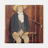 Embalmed body van Jeremy Bentham Magneet (Voorkant)