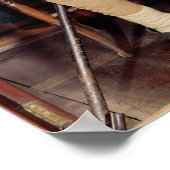 Embalmed body van Jeremy Bentham Poster (Hoek)